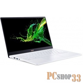 Ультрабук Acer Swift 5 SF514-54GT-71R6 Core i7 1065G7/16Gb/SSD1Tb/nVidia GeForce MX250 2Gb/14/IPS/Touch/FHD (1920x1080)/Windows 10/white/WiFi/BT/Cam