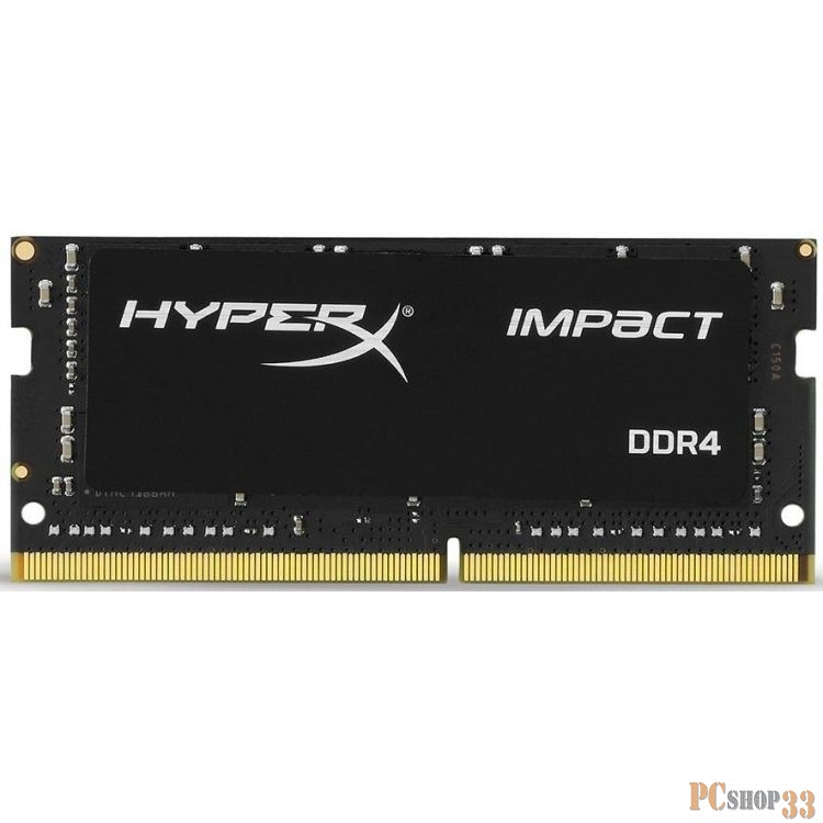 Память SO-DIMM DDR4 KINGSTON 32GB 2666MHz CL15 (Kit of 2) HyperX Impact, EAN: 740617265392