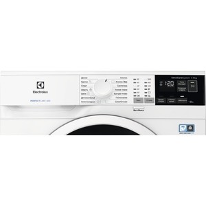Стиральная машина Electrolux EW6S4R27W 7 кг, отжим 1200 об/мин, класс A+++, глубина 45 см, ЖК дисплей, программа с обработкой паром