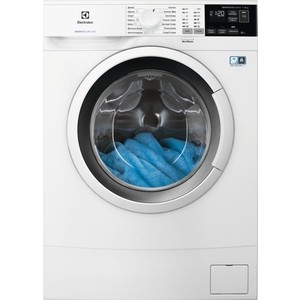 Стиральная машина Electrolux EW6S4R06W 6 кг, отжим 1000 об/мин, класс A+++, глубина 38 см, ЖК дисплей, программа с обработкой паром