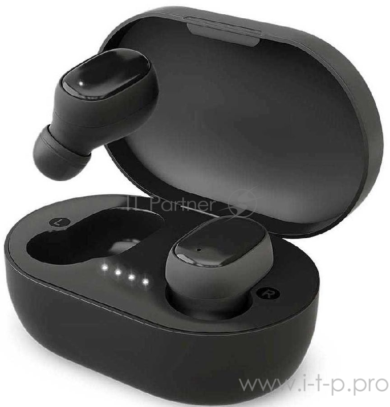 Наушники HIPER Беспроводные TWS BRISE Bluetooth 5.0 гарнитура Li-Pol 2x50mAh+400mAh черный