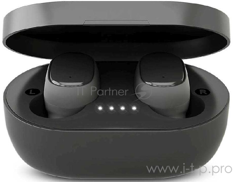 Наушники HIPER Беспроводные TWS BRISE Bluetooth 5.0 гарнитура Li-Pol 2x50mAh+400mAh черный