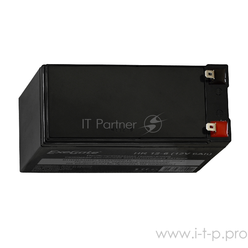 Аккумуляторная батарея ExeGate HR 12-6 (12V 6Ah 1224W), клеммы F2