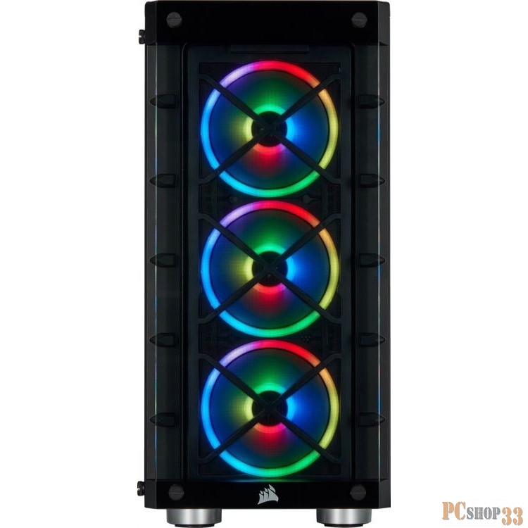 Корпус iCUE 465X RGB CC-9011188-WW Mid-Tower ATX Smart Case — Black