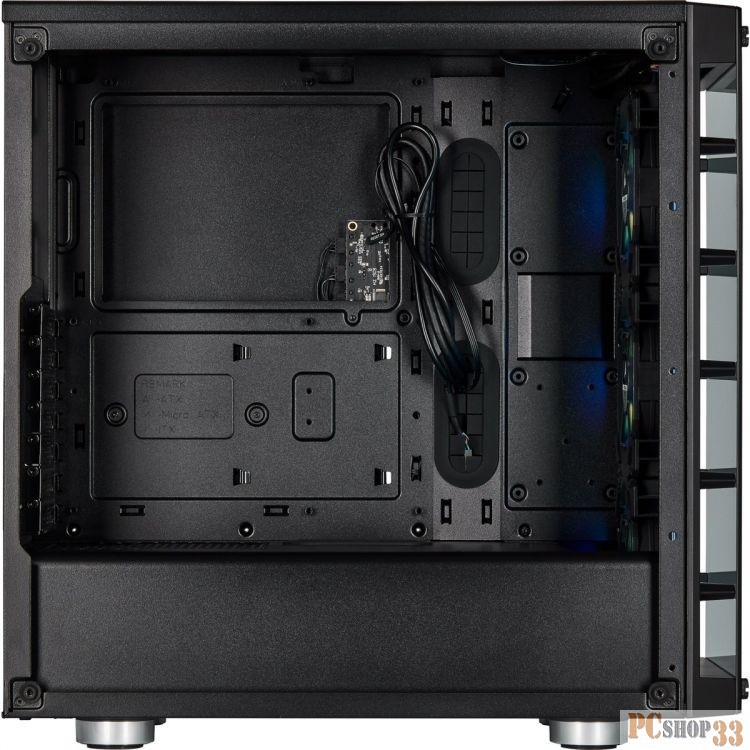 Корпус iCUE 465X RGB CC-9011188-WW Mid-Tower ATX Smart Case — Black