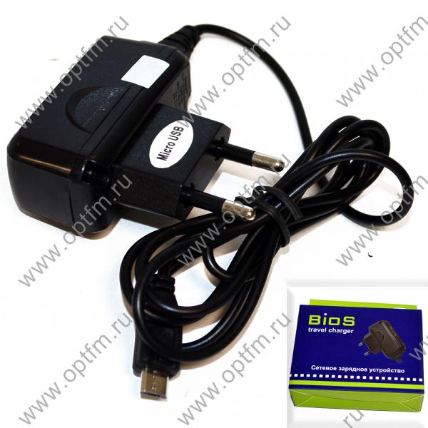 СЗУ (Micro USB) BIOS (max 0.65 A) черный