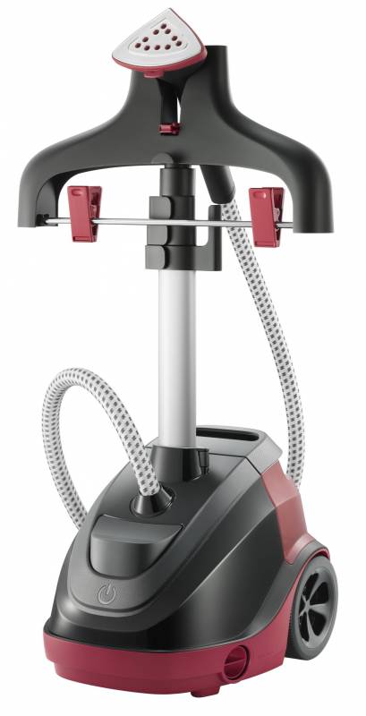 Отпариватель напольный Rowenta IS6540D1 черный/красный