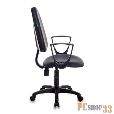 Кресло Бюрократ CH-1300N/OR-16 черный Престиж+ искусственная кожа