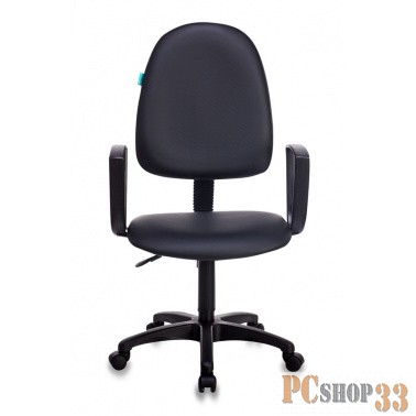 Кресло Бюрократ CH-1300N/OR-16 черный Престиж+ искусственная кожа