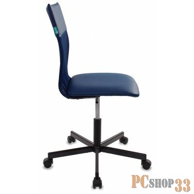 Кресло Бюрократ CH-1399/BLUE спинка сетка синий сиденье синий искусственная кожа крестовина металл