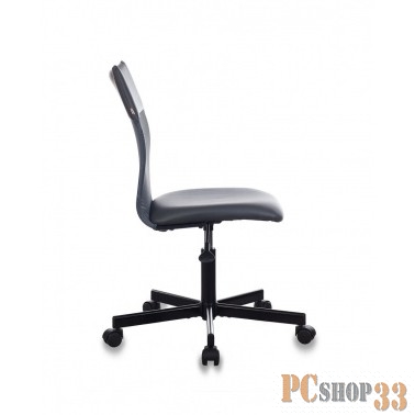 Кресло Бюрократ CH-1399/GREY спинка сетка серый сиденье серый искусственная кожа крестовина металл