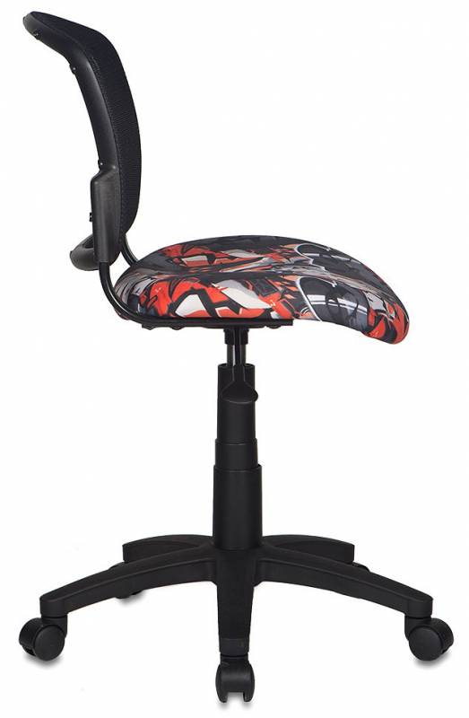 Кресло Бюрократ CH-296NX/GRAFFITY спинка сетка черный сиденье черный граффити Graffity