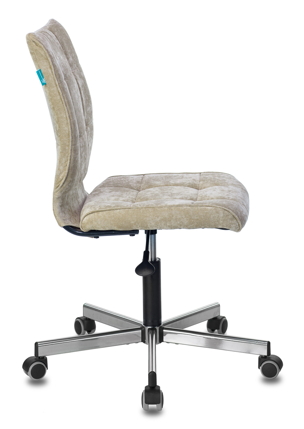 Кресло Бюрократ CH-330M/LT-21 без подлокотников песочный Light 21 крестовина металл