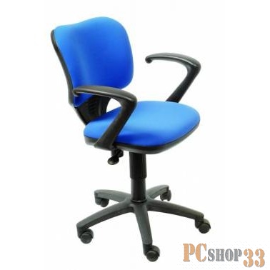 Кресло Бюрократ CH-540AXSN-LOW/26-21 низкая спинка синий 26-21