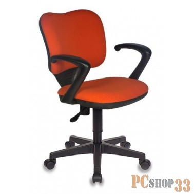 Кресло Бюрократ CH-540AXSN-LOW/26291 низкая спинка оранжевый 26-29-1