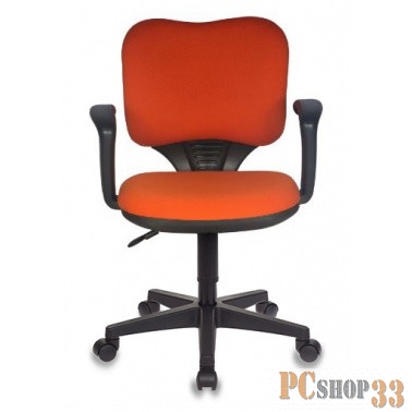 Кресло Бюрократ CH-540AXSN-LOW/26291 низкая спинка оранжевый 26-29-1