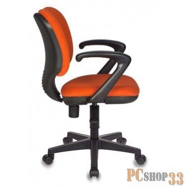 Кресло Бюрократ CH-540AXSN-LOW/26291 низкая спинка оранжевый 26-29-1