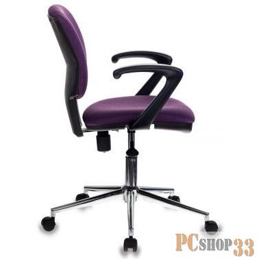 Кресло Бюрократ CH-636AXSL/VIOLET фиолетовый Bahama крестовина хром