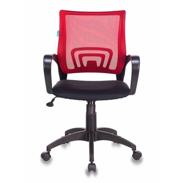 Кресло Бюрократ CH-695N/R/TW-11 спинка сетка красный TW-35N сиденье черный TW-11