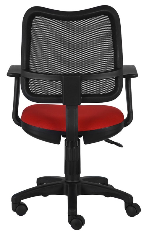 Кресло Бюрократ CH-797AXSN/26-22 спинка сетка черный сиденье красный 26-22