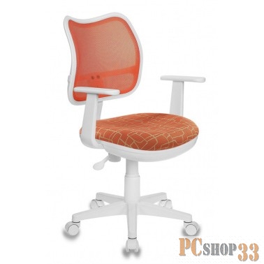 Кресло Бюрократ CH-W797/OR/GIRAFFE спинка сетка оранжевый сиденье оранжевый жираф Giraffe (пластик б