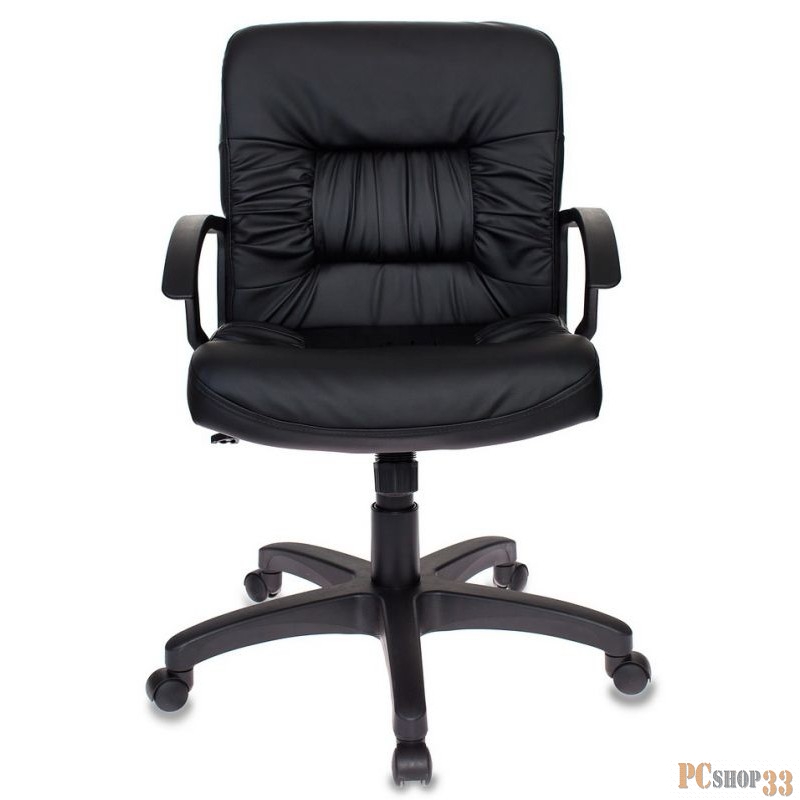 Кресло Бюрократ KB-7/BLACK черный искусственная кожа