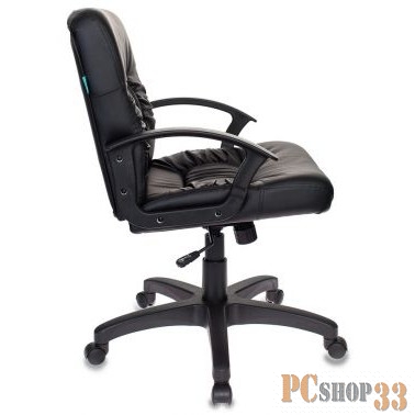 Кресло Бюрократ KB-7/BLACK черный искусственная кожа