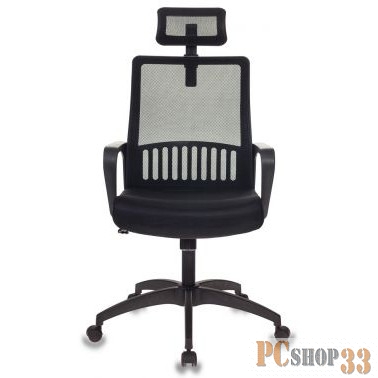 Кресло Бюрократ MC-201-H/TW-11 спинка сетка черный TW-11