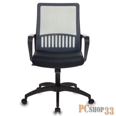 Кресло Бюрократ MC-201/DG/TW-11 спинка сетка серый TW-04 сиденье черный TW-11