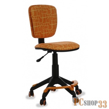 Кресло детское Бюрократ CH-204-F/GIRAFFE оранжевый жираф