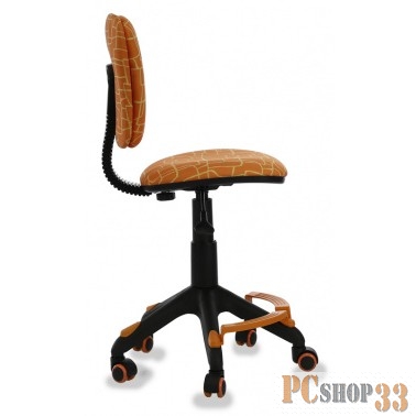 Кресло детское Бюрократ CH-204-F/GIRAFFE оранжевый жираф