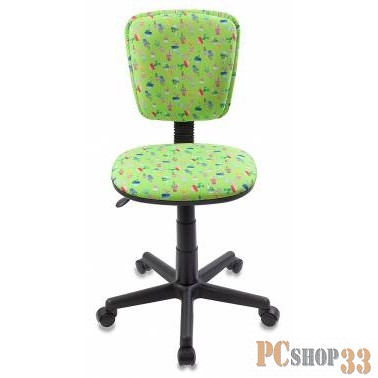 Кресло детское Бюрократ CH-204NX/CACTUS-GN зеленый кактусы