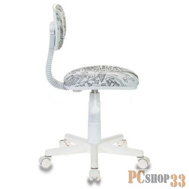 Кресло детское Бюрократ CH-W201NX/PS белый