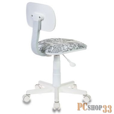 Кресло детское Бюрократ CH-W201NX/PS белый