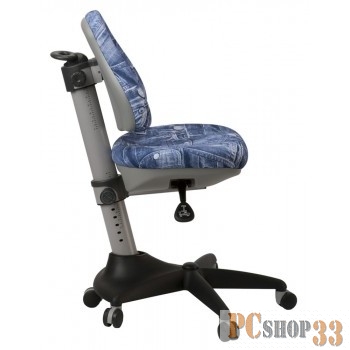 Кресло детское Бюрократ KD-2/G/50-31 синий джинса 50-31