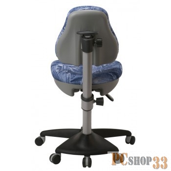 Кресло детское Бюрократ KD-2/G/50-31 синий джинса 50-31