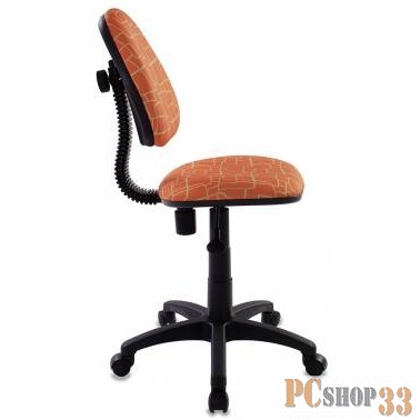 Кресло детское Бюрократ KD-4/GIRAFFE оранжевый жираф GIRAFFE