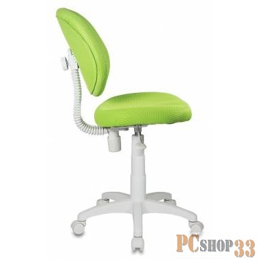 Кресло детское Бюрократ KD-W6/TW-18 салатовый TW-18 (пластик белый)