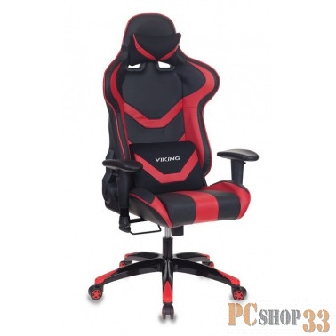 Кресло игровое Бюрократ CH-772N/BL+RED две подушки черный/красный искусственная кожа