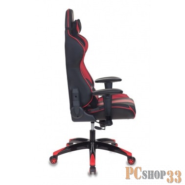 Кресло игровое Бюрократ CH-772N/BL+RED две подушки черный/красный искусственная кожа