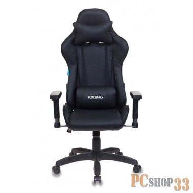 Кресло игровое Бюрократ CH-778/BLACK две подушки черный искусственная кожа