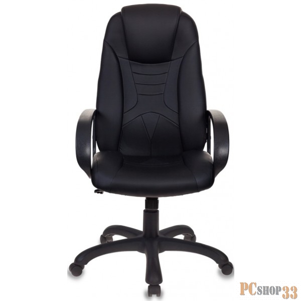 Кресло игровое Бюрократ VIKING-8/BLACK черный искусственная кожа