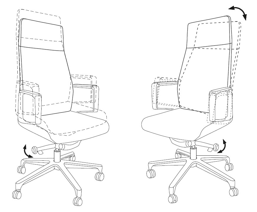 Кресло руководителя Бюрократ _JONS/BEIGE бежевый кожа крестовина алюминий