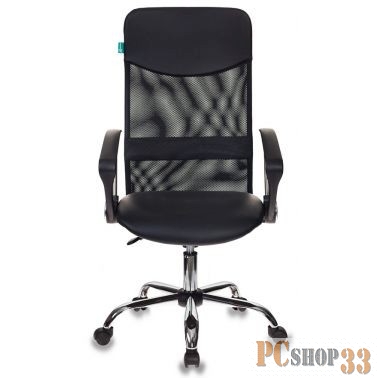 Кресло руководителя Бюрократ CH-600/OR-16 спинка сетка черный сиденье черный Or-16 искусственная кож