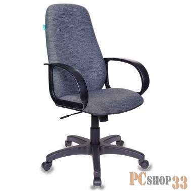 Кресло руководителя Бюрократ CH-808AXSN/G темно-серый 3C1