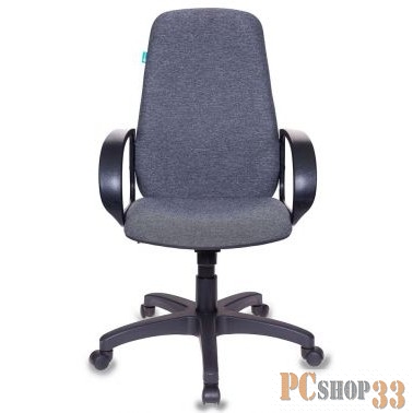 Кресло руководителя Бюрократ CH-808AXSN/G темно-серый 3C1