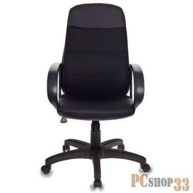 Кресло руководителя Бюрократ CH-808AXSN/LBL+TW-11 черный искусст.кожа/сетка