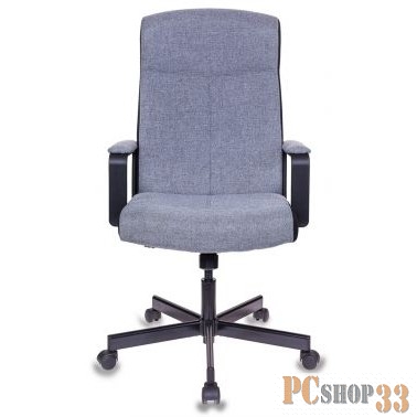 Кресло руководителя Бюрократ DOMINUS-FG серый крестовина металл