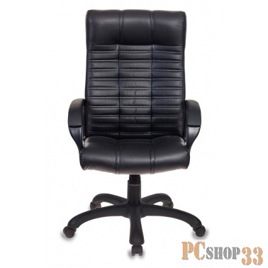 Кресло руководителя Бюрократ KB-10/BLACK черный искусственная кожа