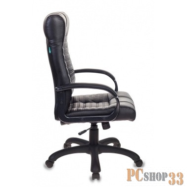 Кресло руководителя Бюрократ KB-10/BLACK черный искусственная кожа
